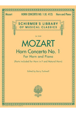 Hal Leonard Concerto No. 1, K. 412 Schirmer Library of Classics Volume 2048 edited by Barry Tuckwell