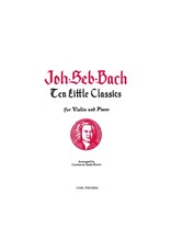 Carl Fischer LLC Bach Ten Little Classics Violin, Piano