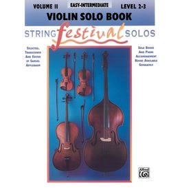Alfred String Festival Solos, Volume II