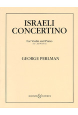 Boosey & Hawkes Perlman - Israeli Concertino - Violin and Piano