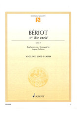 Edition Schott Beriot - Air Varie in D Minor, Op. 1 (Pollitzer) Schott