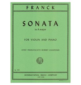 International Franck Sonata in A Major - Violin