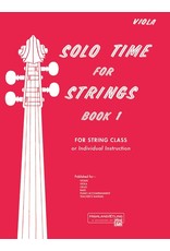 Alfred Solo Time for Strings, Book 1 Viola
