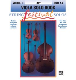 Alfred String Festival Solos, Volume I Viola