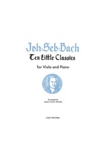 Carl Fischer LLC Bach Ten Little Classics Viola, Piano - Johann Sebastian Bach James Francis Murphy