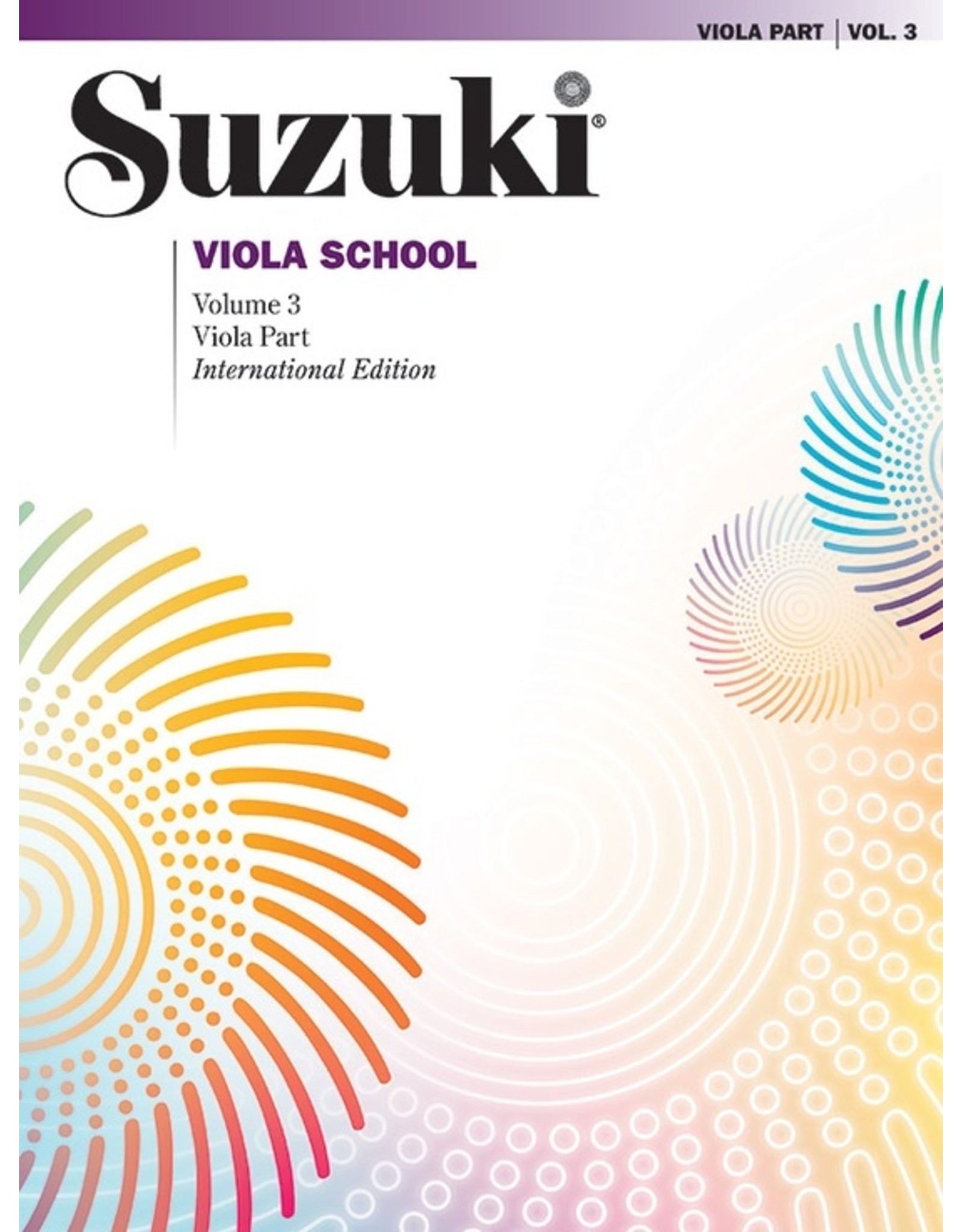 Alfred Suzuki Viola School Viola Part, Volume 3 (Revised)