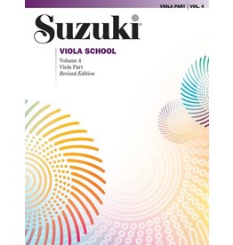 Alfred Suzuki Viola School Viola Part, Volume 4