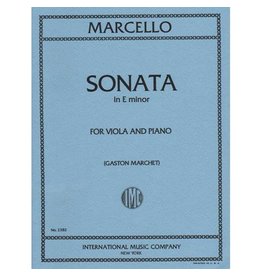 International Marcello Sonata in E Minor - Viola/Piano