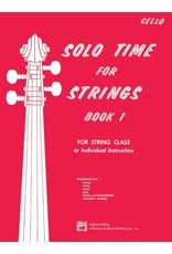 Alfred Solo Time for Strings, Book 1 Cello