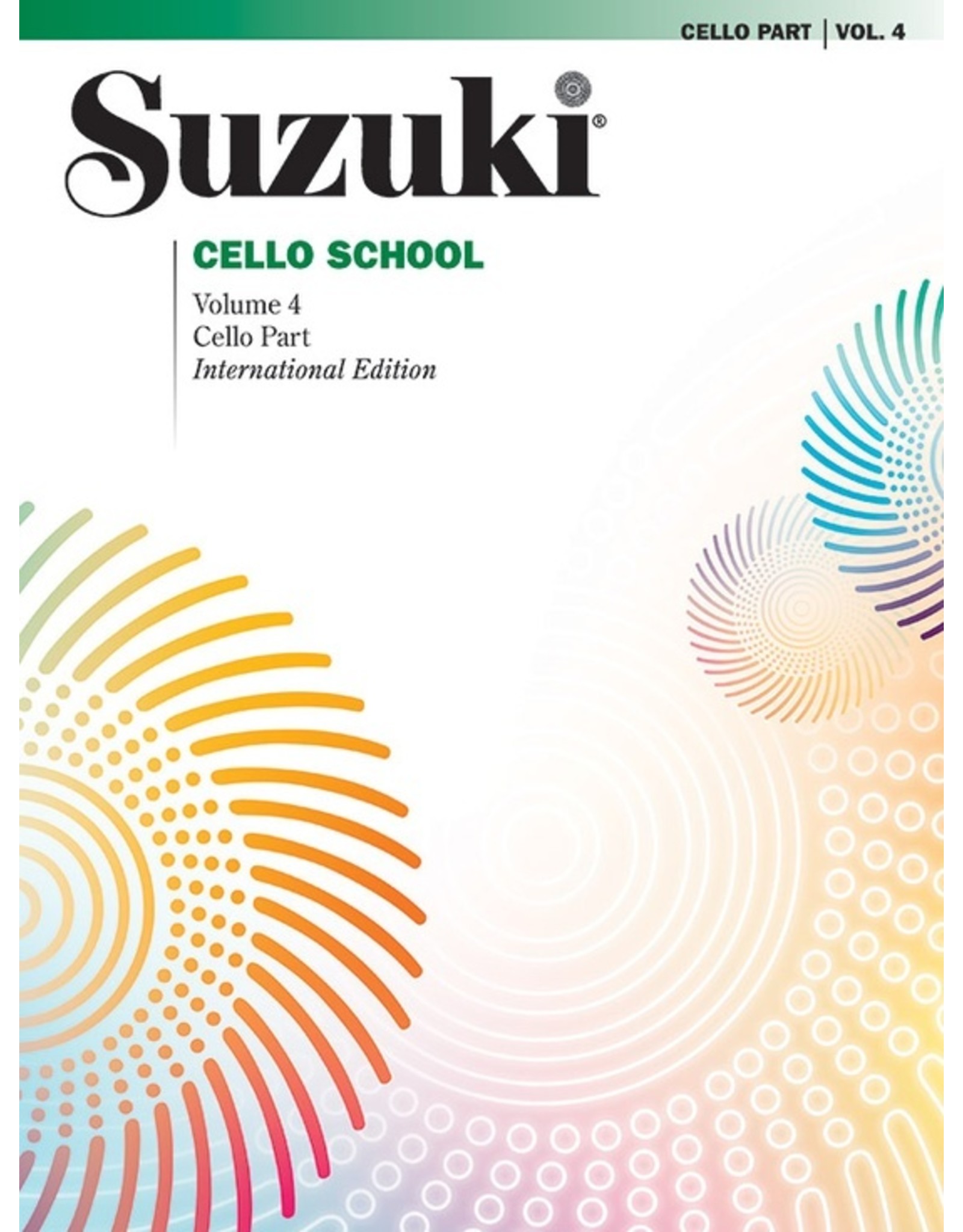 Alfred Suzuki Cello School Cello Part, Volume 4 (Revised)