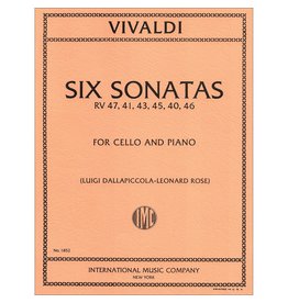 International Vivaldi Six Sonatas for Cello