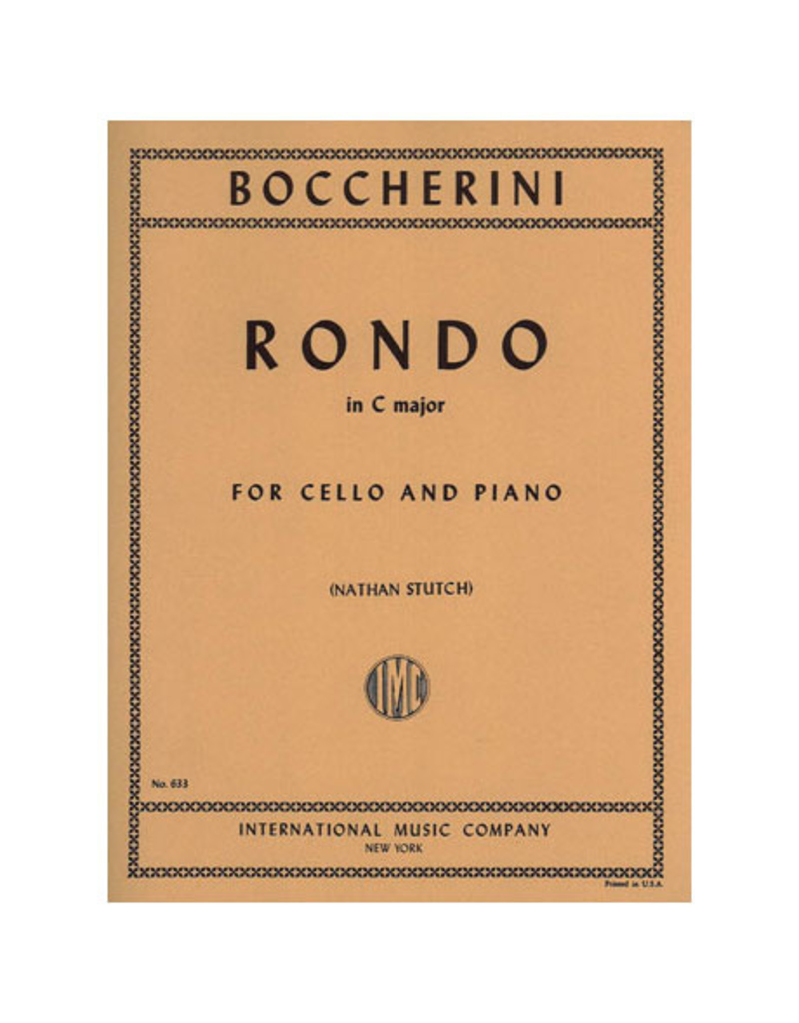 International Boccherini Rondo in C Major - Cello