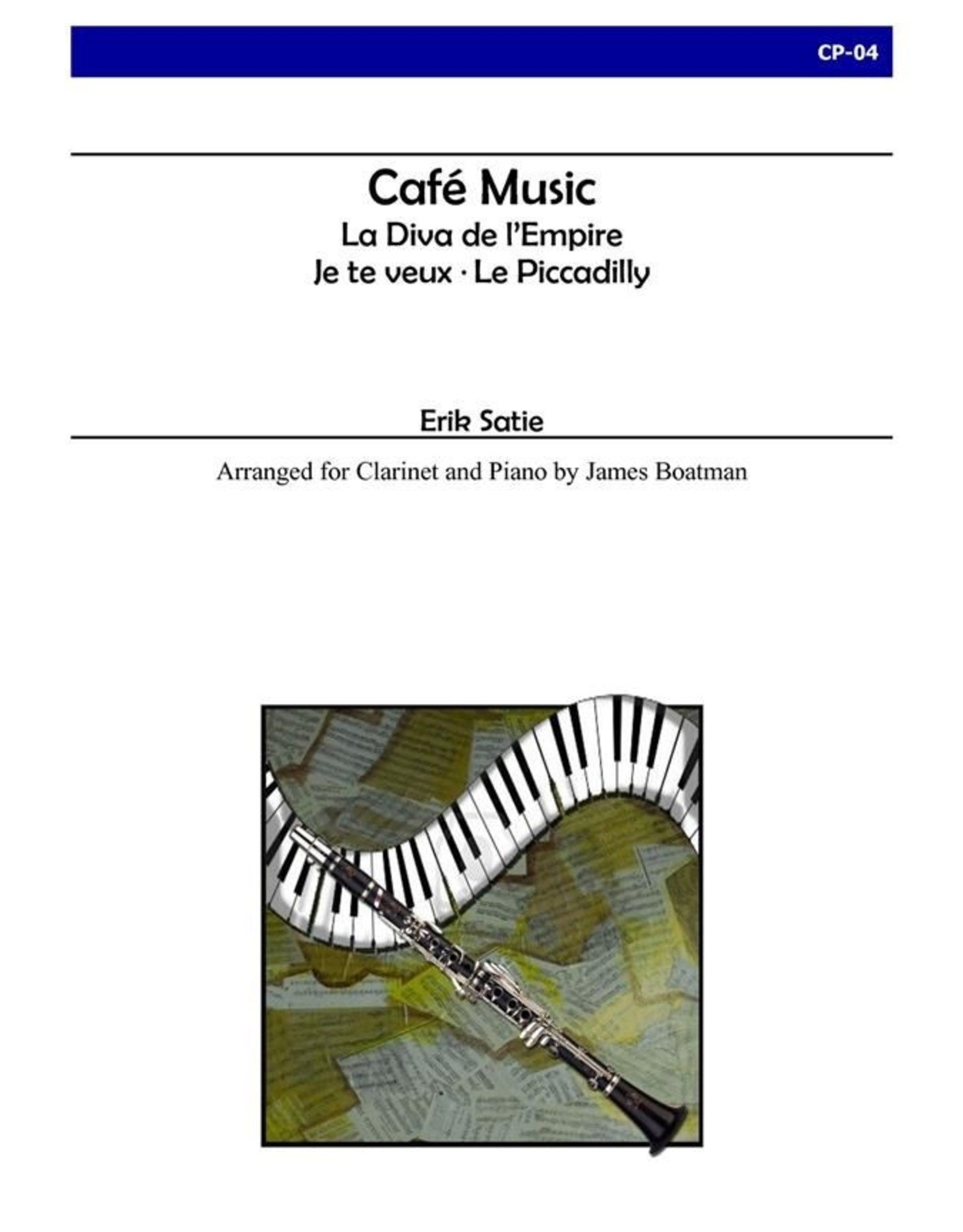 Alry Publications Satie - Cafe Music Clarinet and Piano