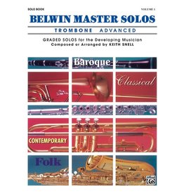 Alfred Belwin Master Solos, Volume 1 (Trombone) Advanced