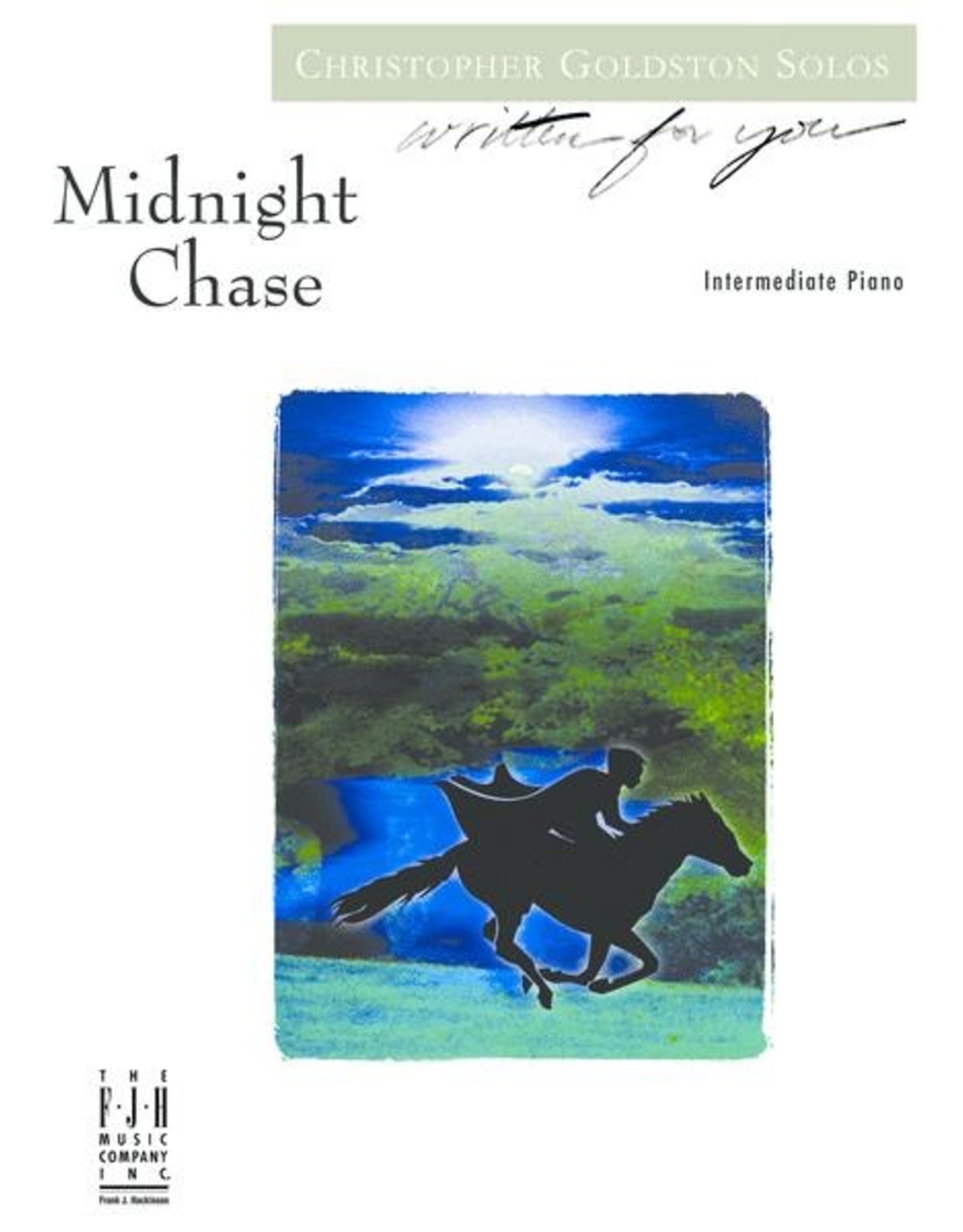 FJH Midnight Chase Christopher Goldston - Piano Solo Sheet