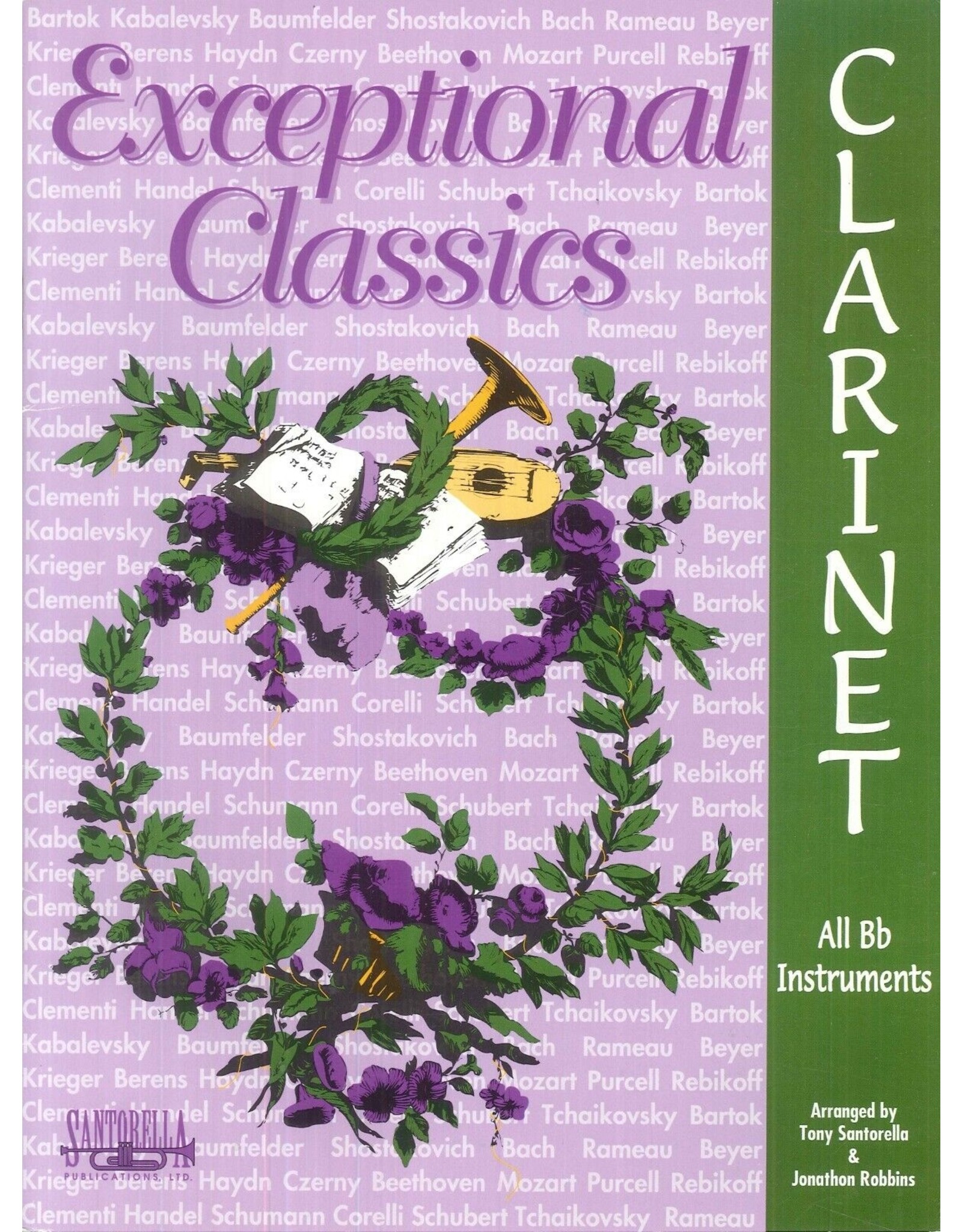 Santorella Publications Santorella - Exceptional Classics for Clarinet