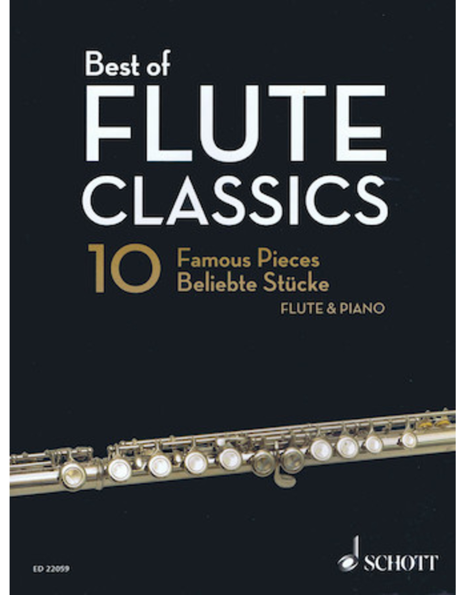 Schott Best of Flute Classics 10 Famous Pieces for Flute and Piano Softcover (ed. Gefion Landgraf)