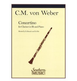 Southern Music Co. Concertino Clarinet Carl Maria von Weber/arr. David Hite