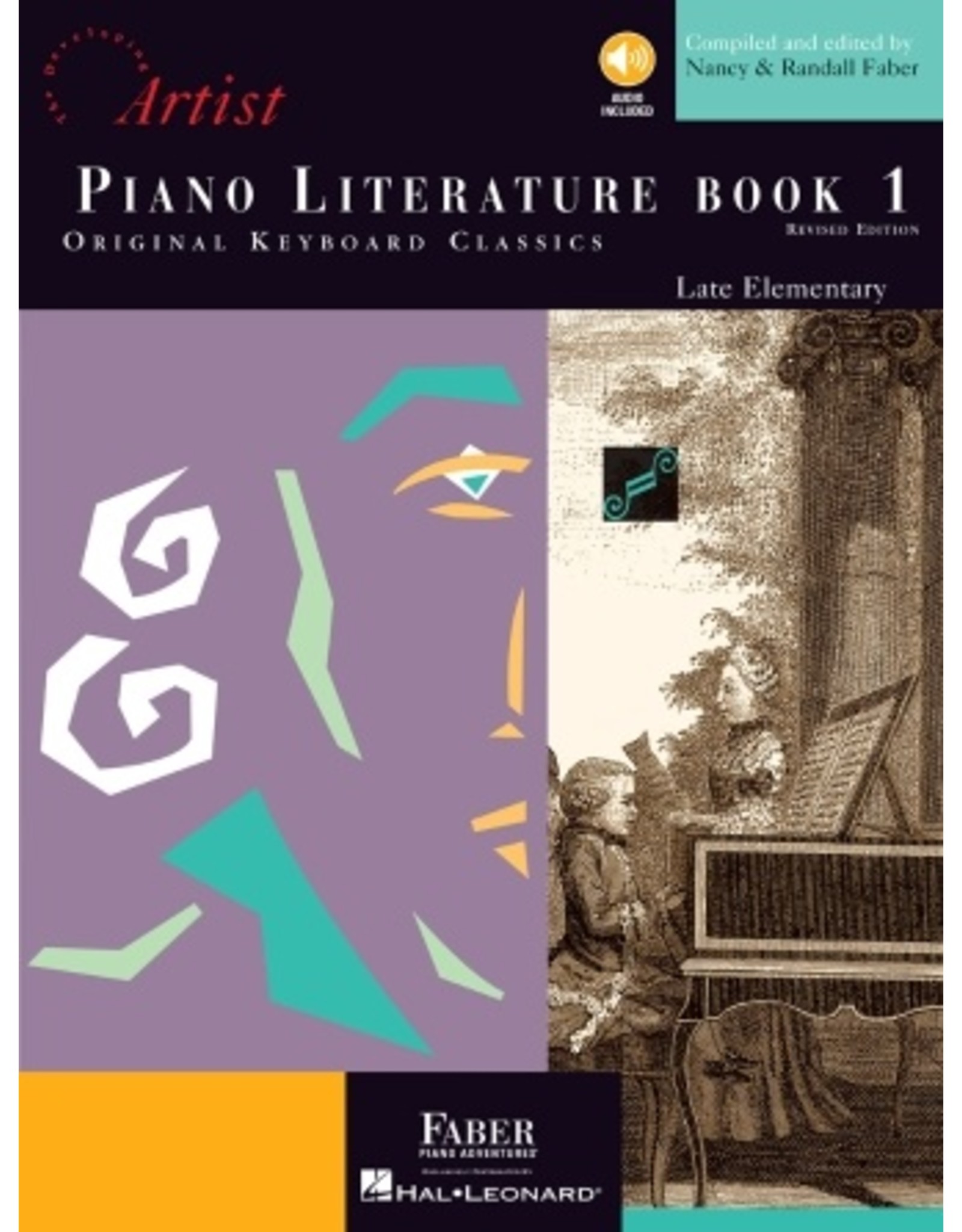 Hal Leonard Piano Literature - Book 1 Developing Artist Original Keyboard Classics compiled by Faber & Faber Faber Piano Adventures