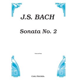 Carl Fischer LLC Sonata No. 2 Flute solo, Piano E-FLAT MAJOR - Johann Sebastian Bach