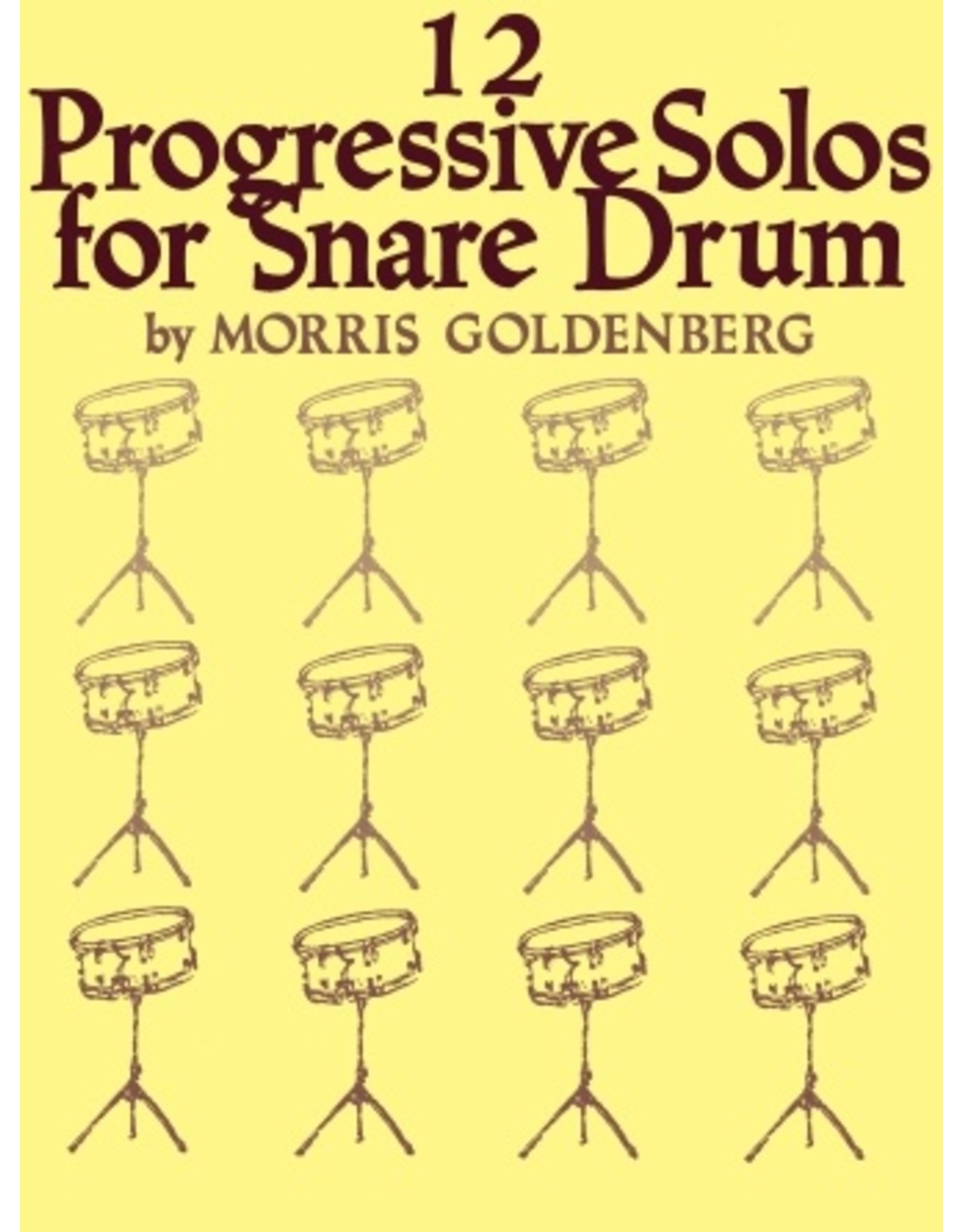 Generic Twelve Progressive Solos for Snare Drum