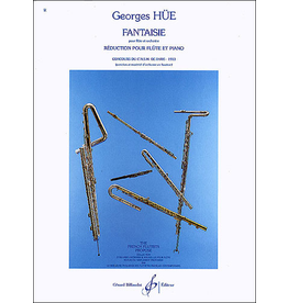 Gerard Billaudot Editeur Fantaisie Flute, Piano - Georges Hue
