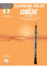 Hal Leonard Classical Solos for Oboe, Vol. 2 15 Easy Solos for Contest and Performance arr. Philip Sparke Book/CD Packs Instrumental Folio