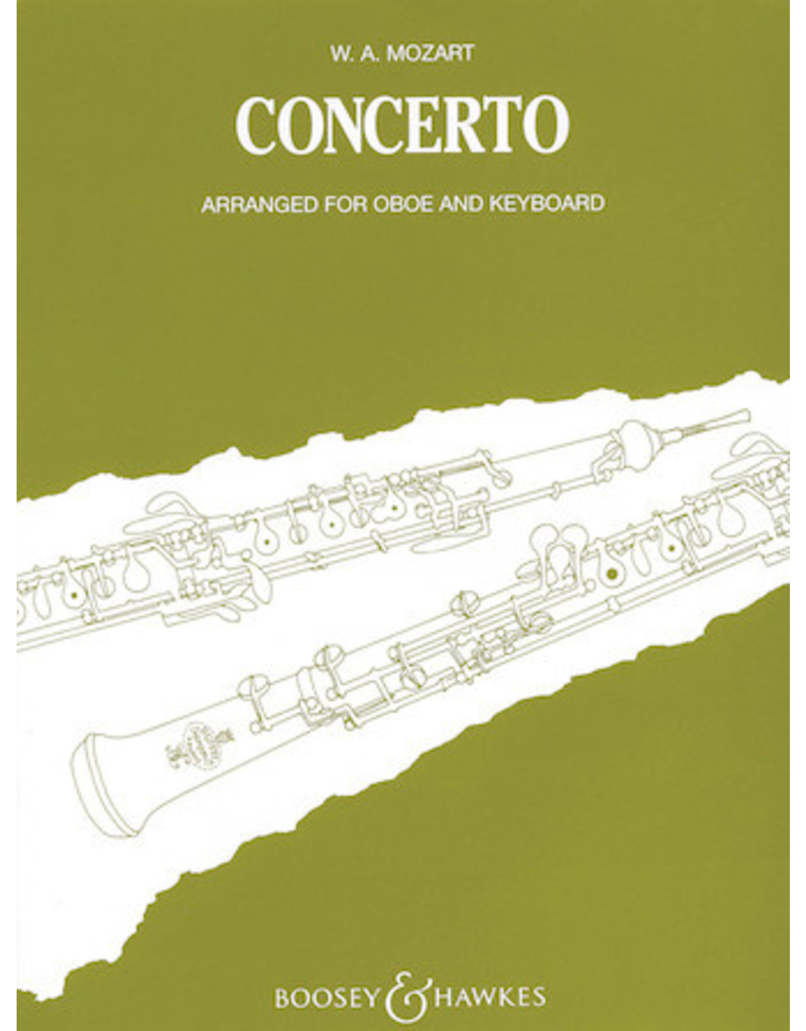 Hal Leonard Mozart Oboe Concerto in C, K. 314 for Oboe and Chamber Orchestra (arr. Paumgartner) Boosey & Hawkes Chamber Music Piano Reduction