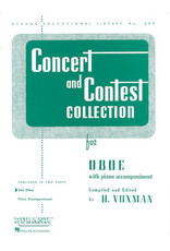 Hal Leonard Concert and Contest Collection for Oboe Solo Part Rubank Solo Collection