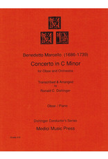 Medici Music Press Marcello Concerto in C Minor - Clarinet - Dishinger