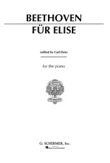 G. Schirmer, Inc. Für Elise Piano Solo edited by Carl Deis