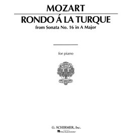 G. Schirmer, Inc. Rondo à la Turque (from Sonata in A Major K331) Piano Solo