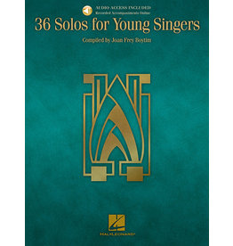 Hal Leonard 36 Solos for Young Singers Softcover Audio Online with online audio of accompaniments compiled by Joan Frey Boytim