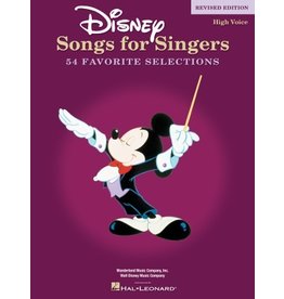 Hal Leonard Disney Songs for Singers High Voice Edition Vocal Collection