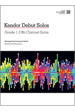 Kendor Kendor Debut Solos Clarinet Grade1-2 Piano Accomp.