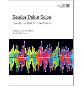 Kendor Kendor Debut Solos Clarinet Grade1-2 Piano Accomp.