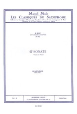 Alphonse Leduc 6e Sonate de Haendel [6th Sonate of Handel] for Saxophone and Piano Softcover (arr. Marcel Mule)