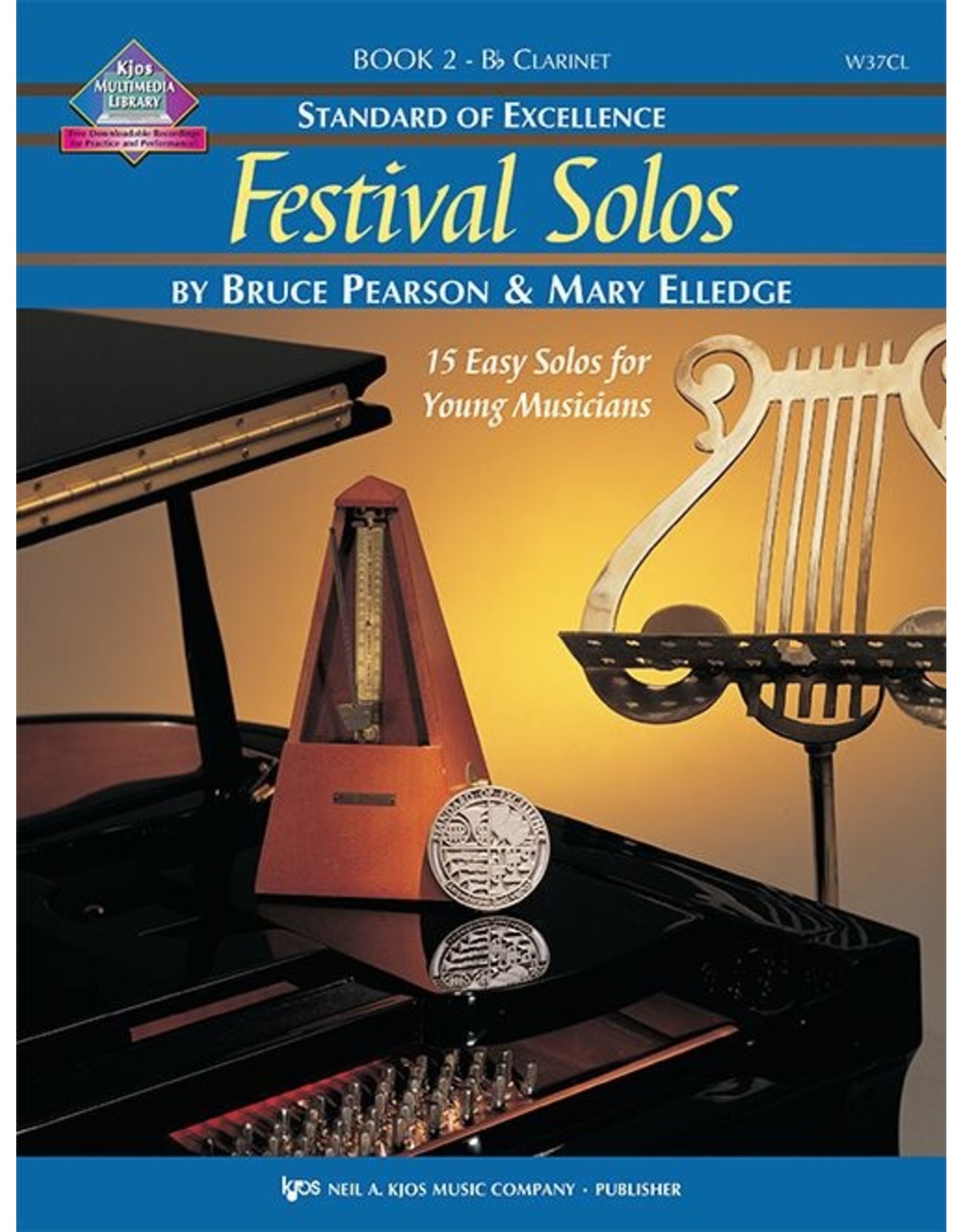 KJOS Soe: Festival Solos Bk2 Clarinet - Bruce Pearson