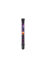 D'Addario Outrun Polyester Guitar Strap, Neon Stars