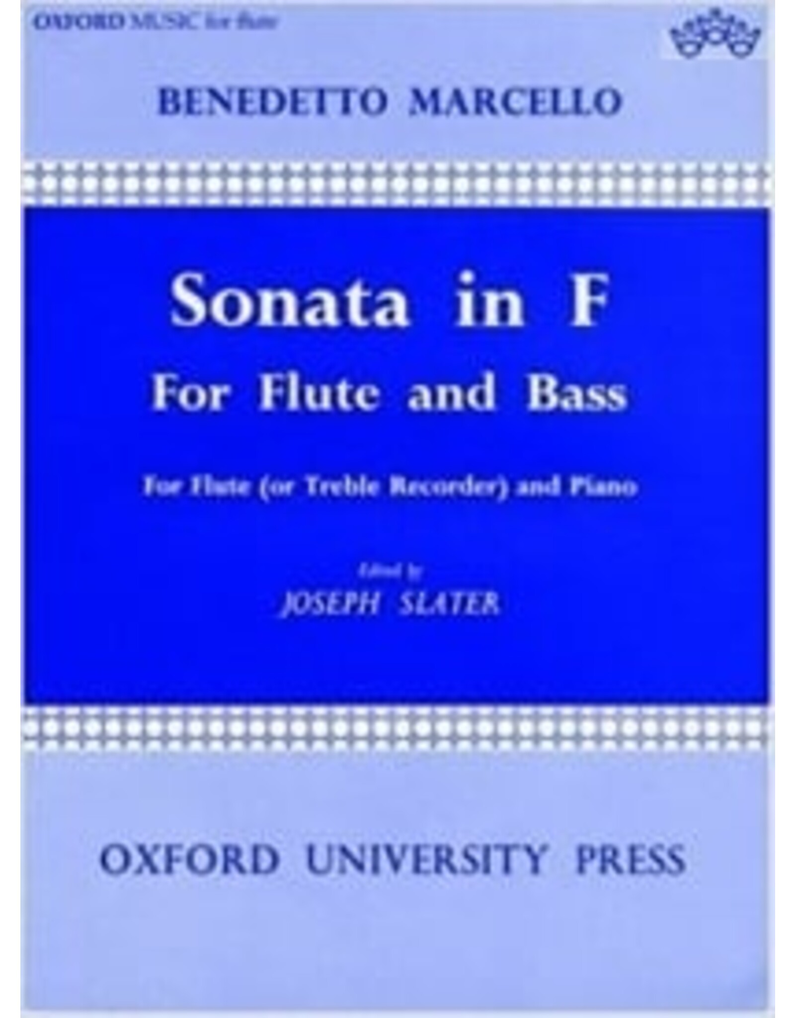 Oxford Marcello - Sonata in F Major for Flute and Piano