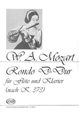 Editio Musica Budapest Mozart - Rondo, KV. 373 Flute and Piano (Pröhle, Gábor)