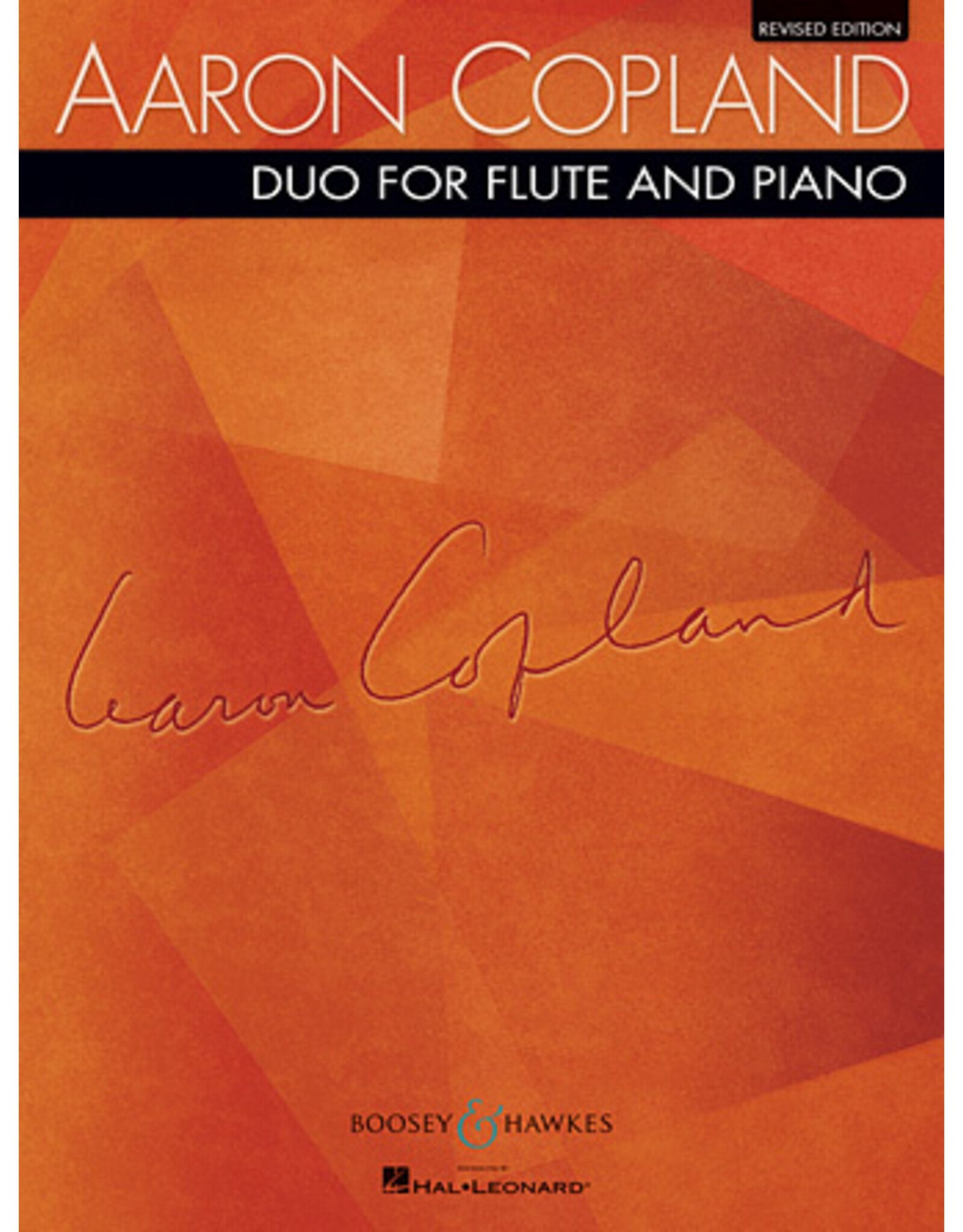 Boosey & Hawkes Copland - Duo for Flute and Piano Revised Edition Softcover