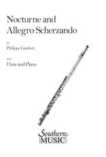 Southern Music Co. Gaubert - Nocturne and Allegro Scherzando Flute