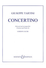 Boosey & Hawkes Tartini - Concertino in F for Clarinet and Piano arranged by Gordon Jacob