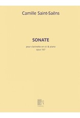 Durand Sonate Op. 167 Clarinet and Piano Softcover