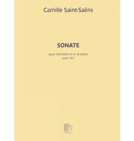 Durand Sonate Op. 167 Clarinet and Piano Softcover