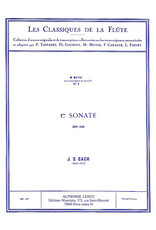 Alphonse Leduc Sonata No. 1, BWV1030 in B Minor - Classiques No. 1 for Flute and Piano Softcover