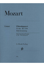 Henle Urtext Edition Mozart - Concerto No. 2 in D Major, K. 314 for Flute & Piano Reduction Softcover ed. András Adorján