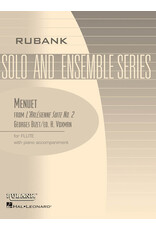 Rubank Publications Menuet from L'Arlesienne Suite No. 2 Flute Solo with Piano - Grade 3 (Bizet/Voxman)