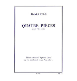 Alphonse Leduc Feld - 4 Pieces (flute Solo) Softcover